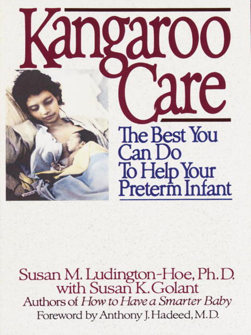 Title details for Kangaroo Care by Susan Ludington-Hoe - Available